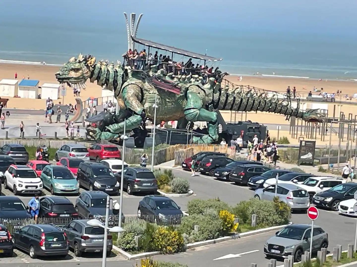 Studio-Calais Plage-Front De Mer מראה חיצוני תמונה